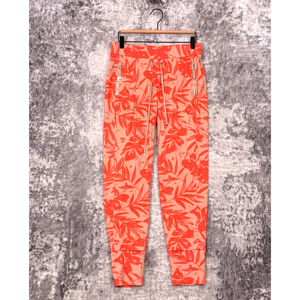 Raffaello Rossi Candy Jogger Pants 36 Womens Floral Print